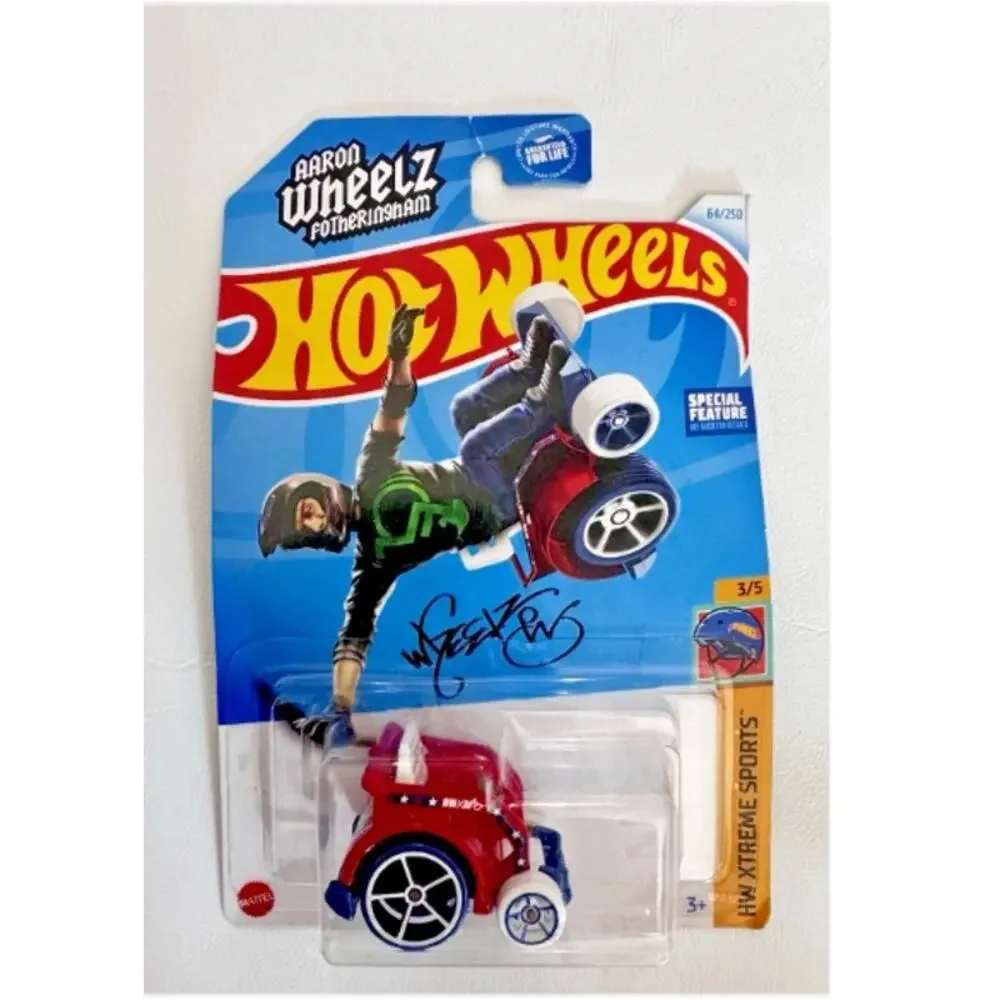 Hot Wheels Wheelie Chair HW Xtreme Sports 3/5 Aaron Wheels